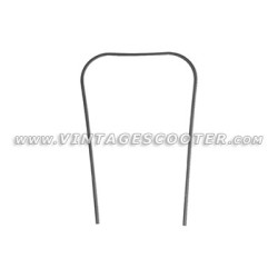 Baguette de contour de tablier type origine Vespa GTR / Px Arco Plastique Noire