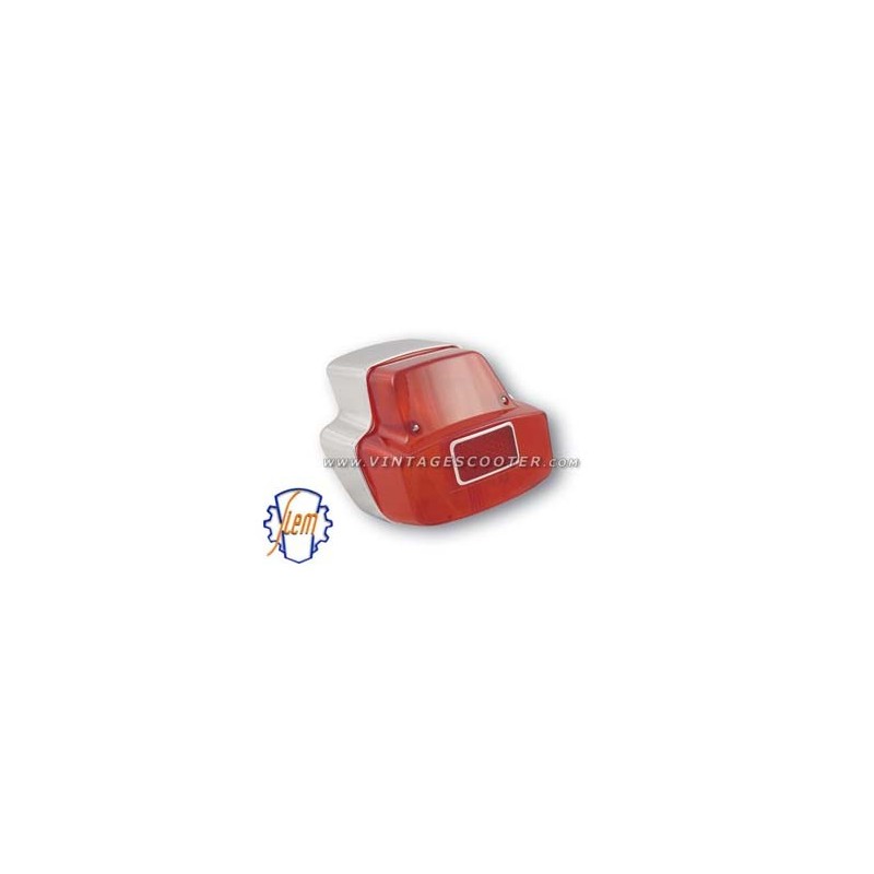 Feu arrière aluminium SIEM Vespa 150 GL / 180 SS + Joint