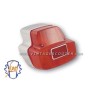 Feu arrière aluminium SIEM Vespa 150 GL / 180 SS + Joint