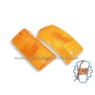 Paire de Cabochons De Clignotants Avant SIEM Vespa PX/ T5