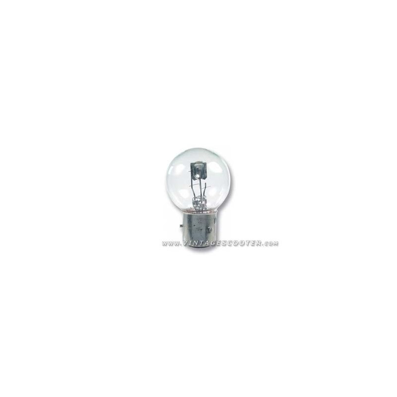 Ampoule de phare blanche 12V 45/40W 3 ergots BA21D