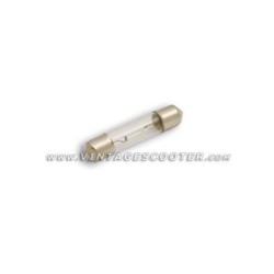 Ampoule navette 6 volts / 0,6 Watt Pour éclairage compteur D,6mmX31mm