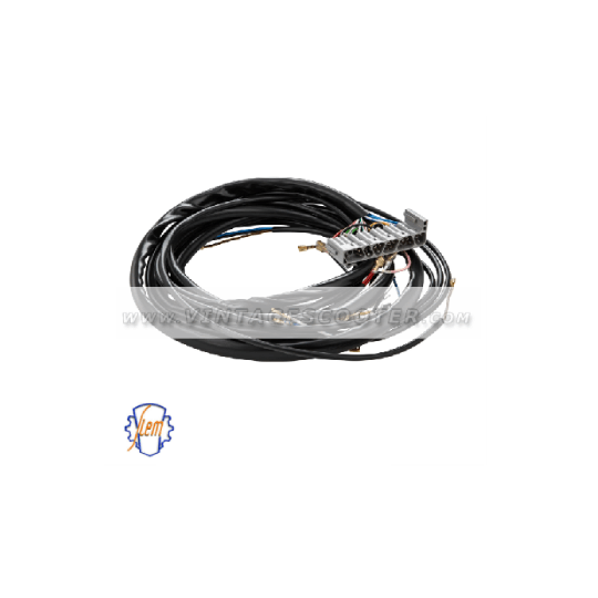Faisceau électrique Vespa PX Arco avec clignotants et batterie - stator 7 fils