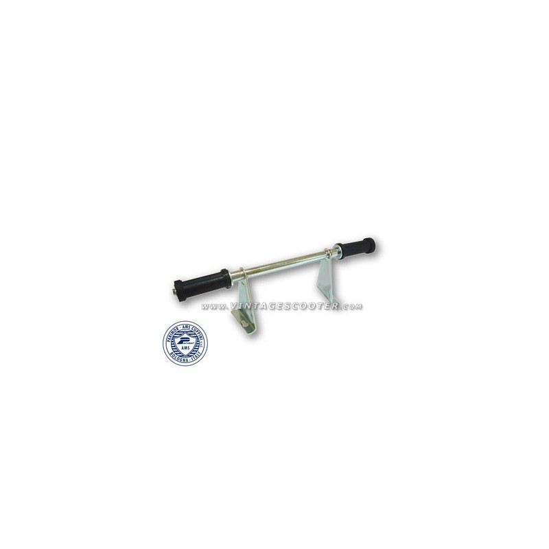 Repose pieds acier  chromé Vespa type N / GT / Sprint / Rally / PX / LMl