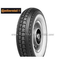 Pneu continental flanc blanc 3,50 x 8