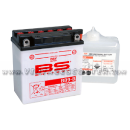 Batterie type origine Vespa 125-200 PX  12V/9Ah