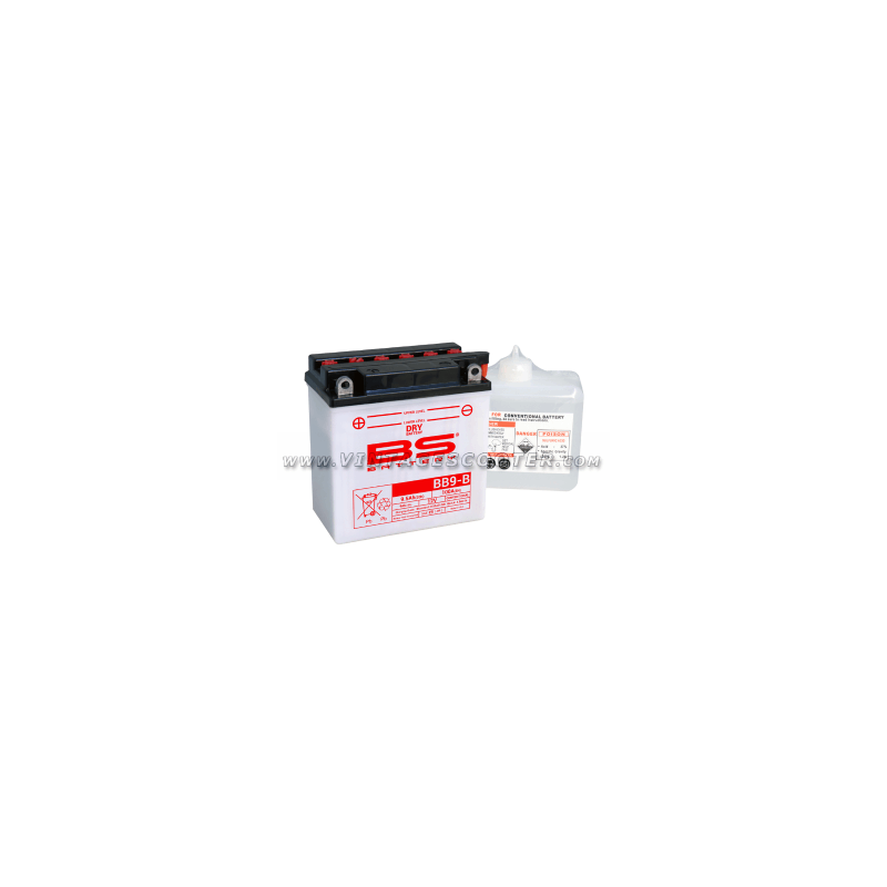 Batterie type origine Vespa 125-200 PX  12V/9Ah