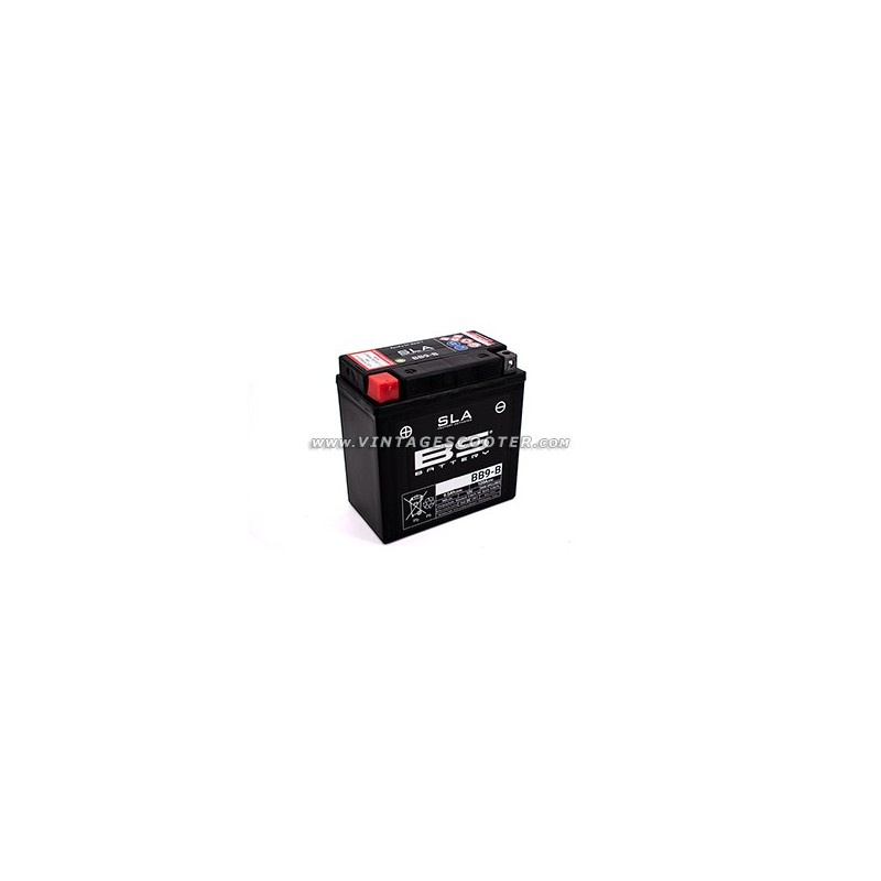 Batterie "Sans entretien" Vespa PX/T5/COSA 12V/9Ah