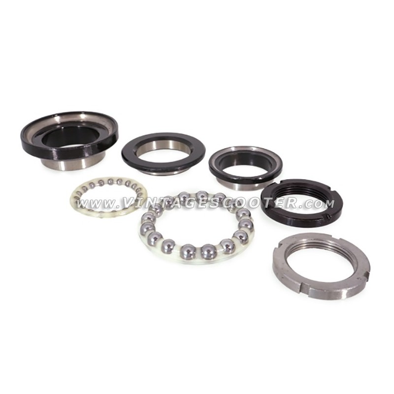 Kit roulements de direction inférieur et supérieur ACMA 1955-58 / Vespa N / VNA / VNB / VBA / VBB