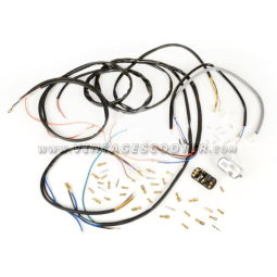 Faisceau de conversion pour allumage électronique avec commodo Vespa 50,125, et3,  Type N, VBA, GTR, Rally, Super, SS, GS...