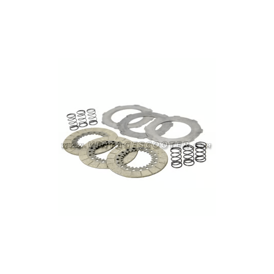 Disques embrayage garnis x 3 Vespa 150 GS VS2-5 1956-59