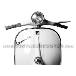 Barres De Contour De Tablier (Jeu) Chromées Vespa 160 Gs Fines