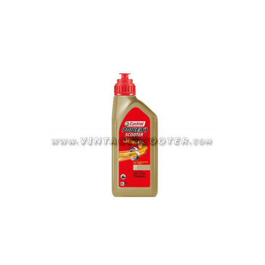 Huile 2 temps semi synthèse CASTROL POWER 2T Scooter