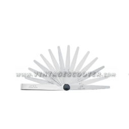 Jeu de 20 lames de cales d’épaisseur 0,05 – 1 mm pour réglage allumage Vespa Acma