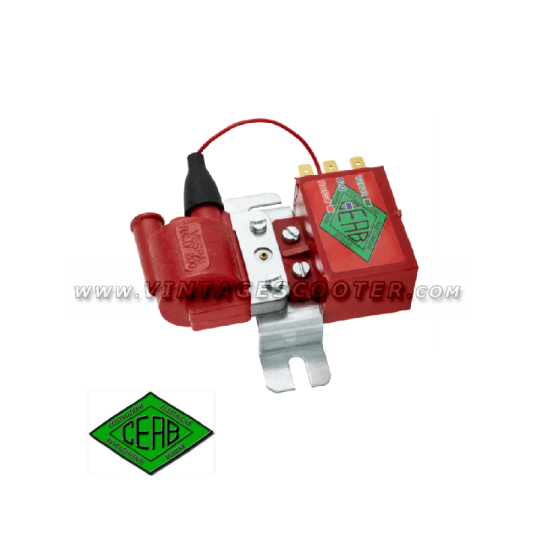 Bobine haute tension avec centrale electronique type Femsatronic Vespa Rally 200
