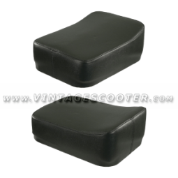 Pouf arrière Noir NISA pour Vespa ACMA Type N/VNB / VBB / GT /GTR