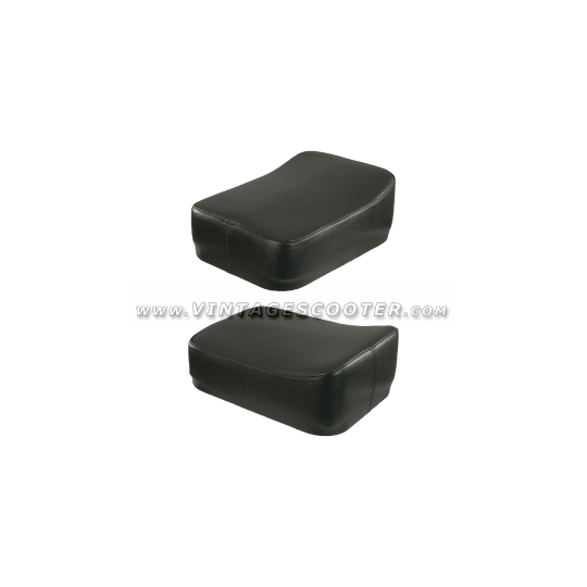 Pouf arrière Noir NISA pour Vespa ACMA Type N/VNB / VBB / GT /GTR