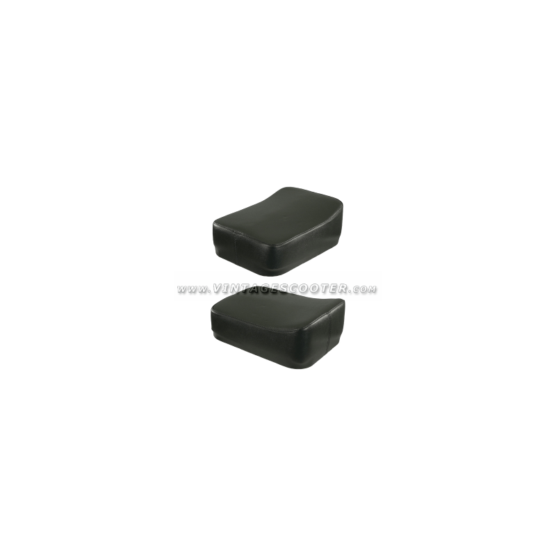 Pouf arrière Noir NISA pour Vespa ACMA Type N/VNB / VBB / GT /GTR