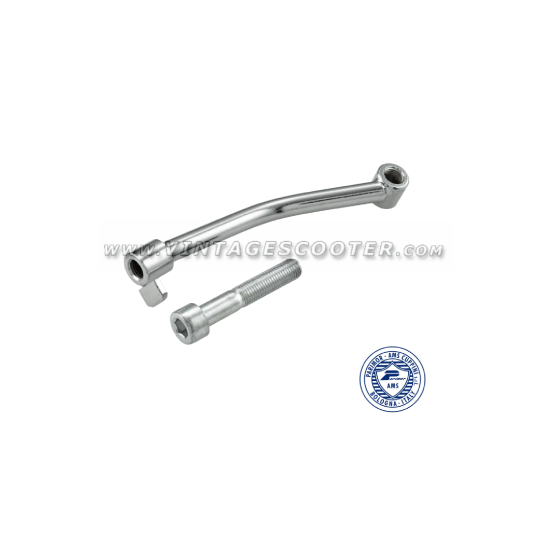 Support Chromé rétroviseur gauche Vespa Acma Type N /VNB 3-6T/VBA/VBB/VGLA-B/GS