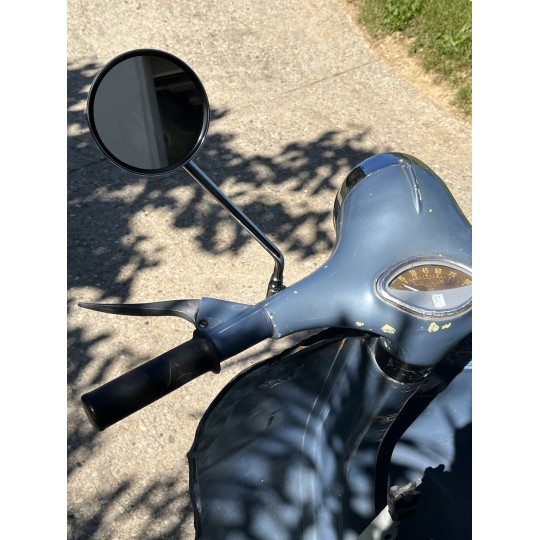 Support Chromé rétroviseur gauche Vespa Acma Type N /VNB 3-6T/VBA/VBB/VGLA-B/GS