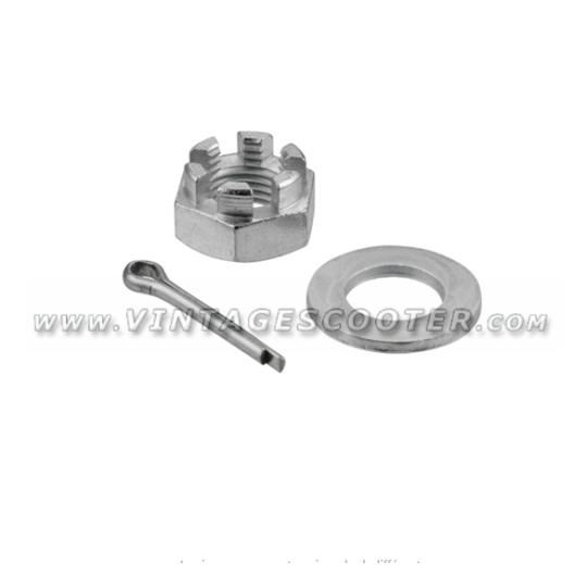 Kit Ecrou de roue Avant Vespa 50 /  125 Prim / ET3