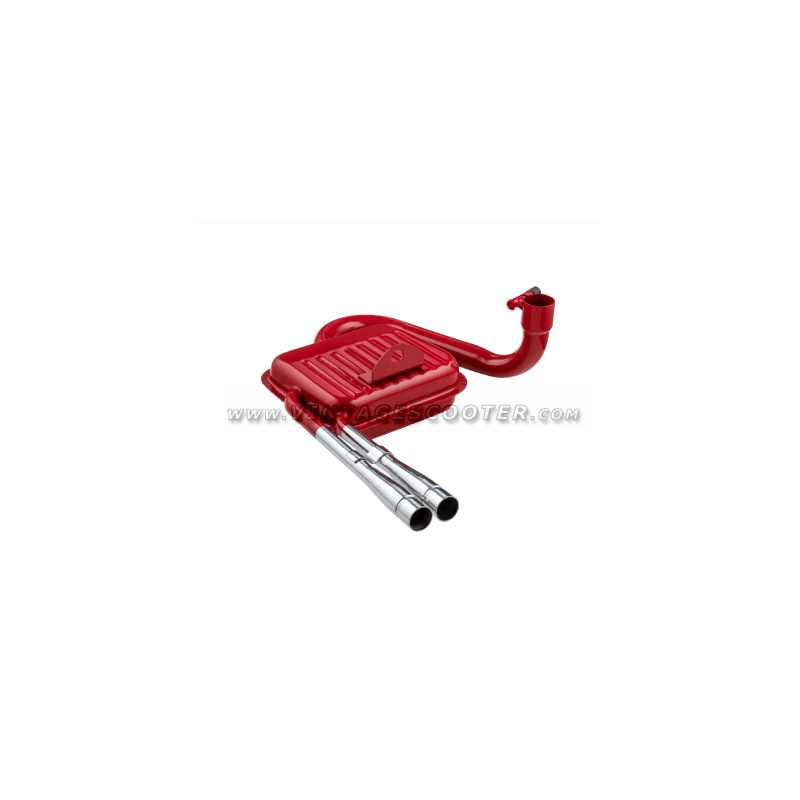 Exhaust KEN COBBING type  for Vespa Acma 125-150 Type N/VNA-B/VBA-B/GT/GTR/Sprint