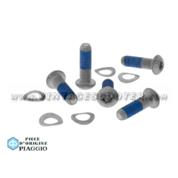 Kit 5 screws brake disc GRIMECA Vespa PX NT/MY/'98 and LML M6x20 mm