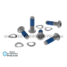 Kit 5 vis & rondelles pour Disque de frein AV GRIMECA VESPA PX NT/MY/'98 & LML. M6X20 mm