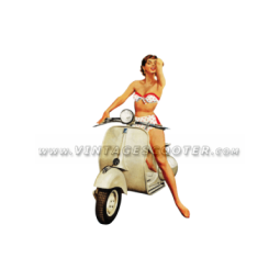 Pin-Up Vespa