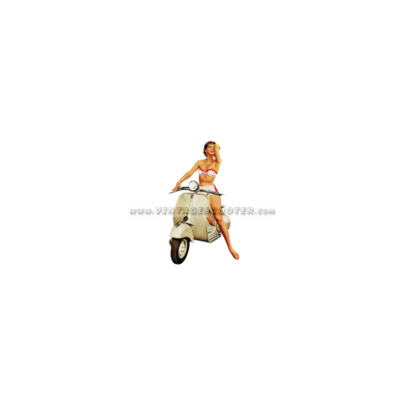Pin-Up Vespa
