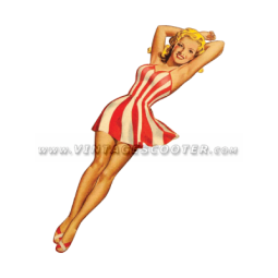 Pin-Up Allongée