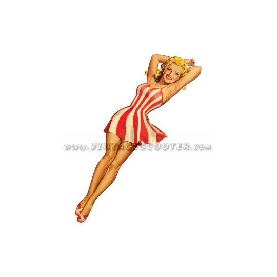 Pin-Up Allongée