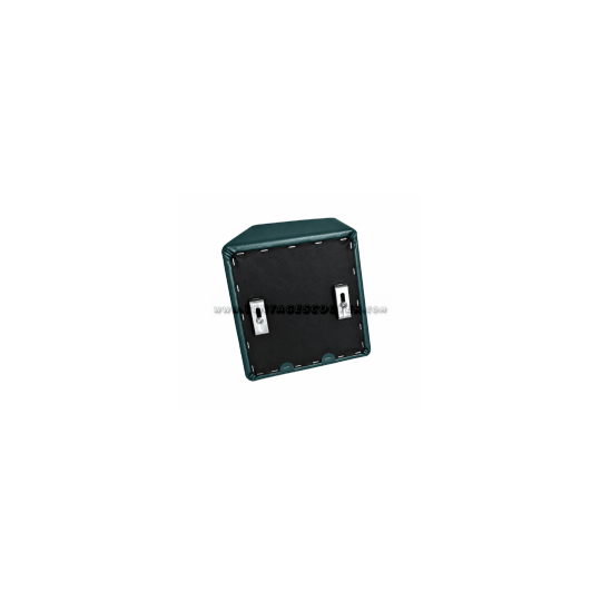 Pouf arrière vert foncé Vespa ACMA 1950-58 arrondi