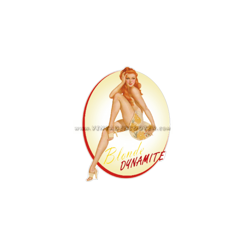 Pin-Up Blonde Dynamite