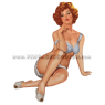 Pin-up Rousse