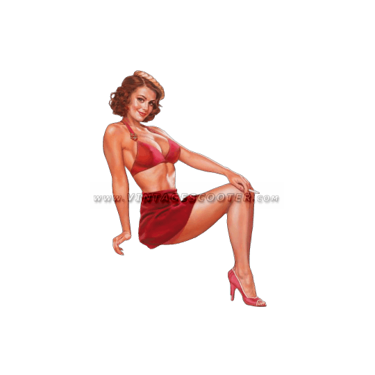 Pin-Up jupe rouge