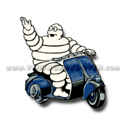 Sticker Vespa Bibendum