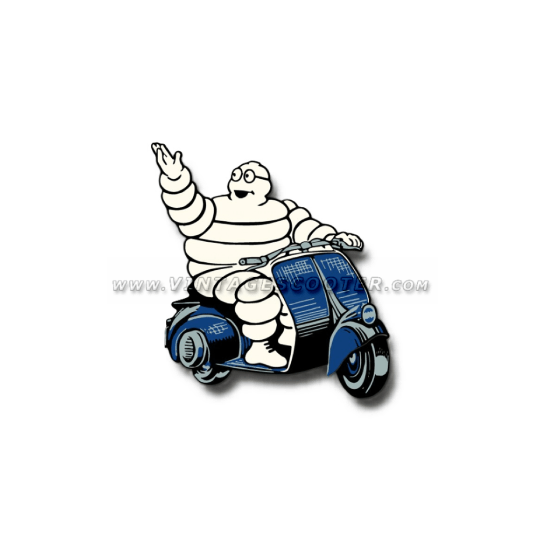 Sticker Vespa Bibendum