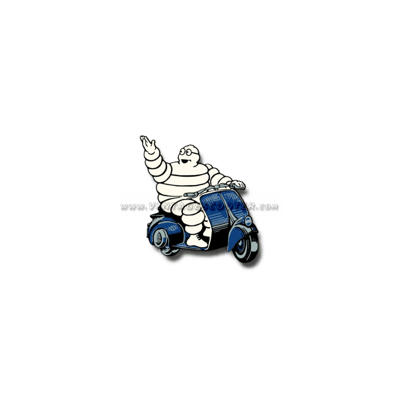 Sticker Vespa Bibendum