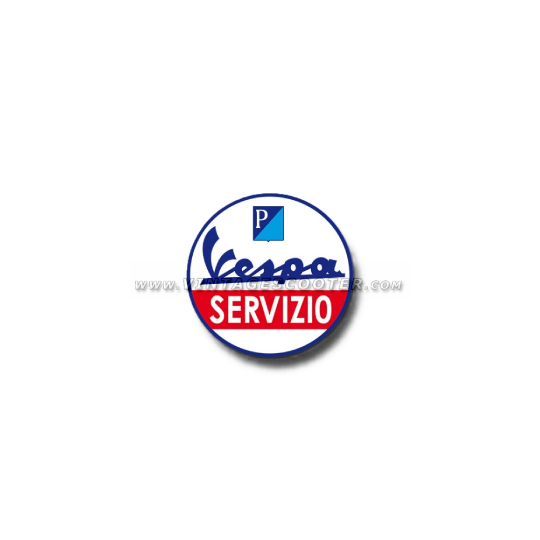 Sticker Vespa Servizio