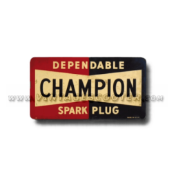 Sticker CHAMPION Dependable Spark Plugs