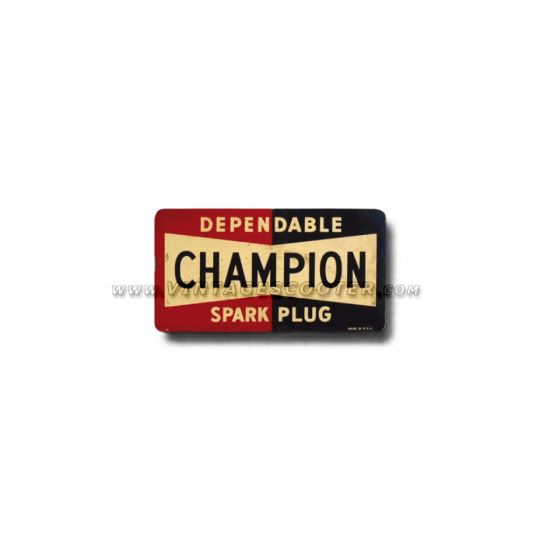 Sticker CHAMPION Dependable Spark Plugs