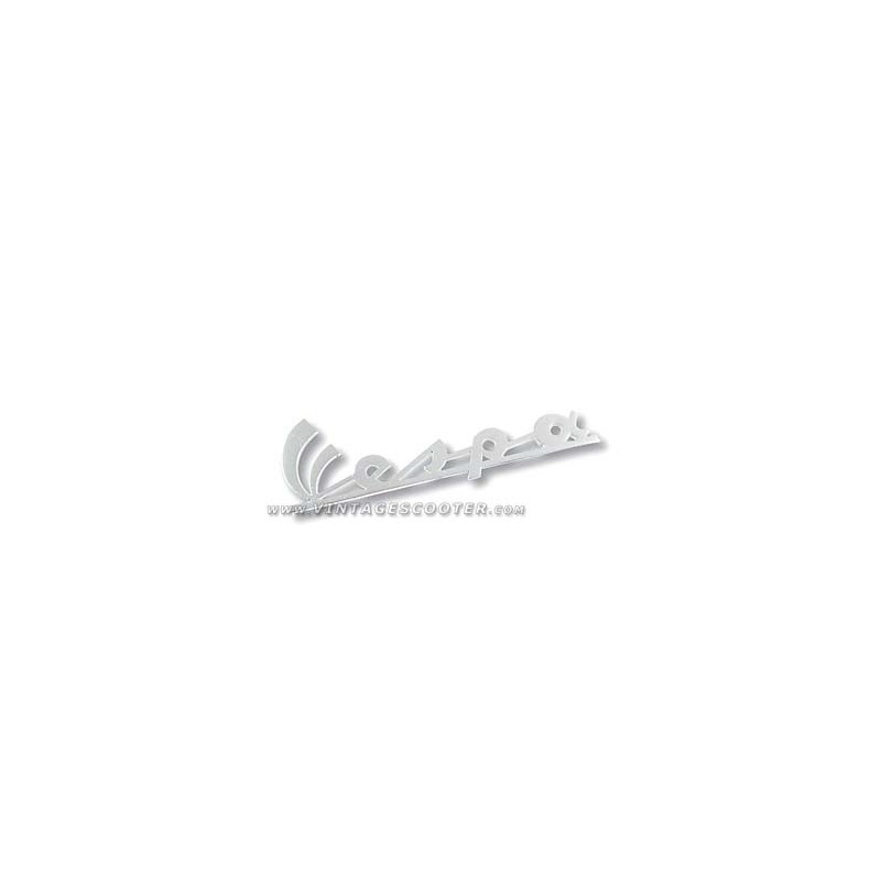Emblême Vespa ancien modèle aluminium