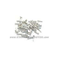 Jeu de 10 rivets pour emblème de tablier