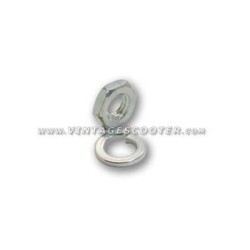 Ecrou + rondelle grover pour ecrou amortisseur inférieur