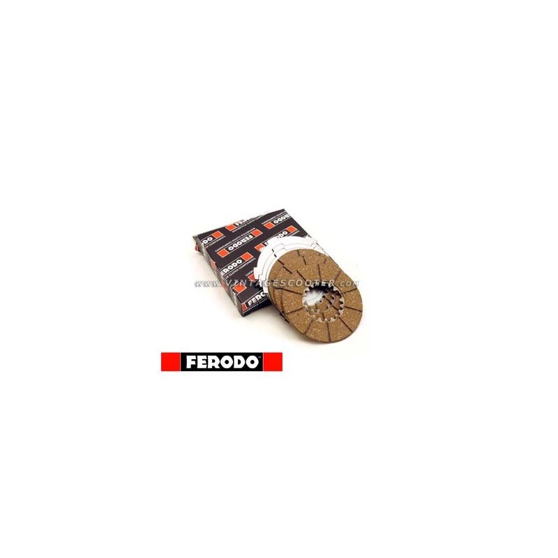 Kit 3 disques lisses + 3 disques garnis  ACMA 1954